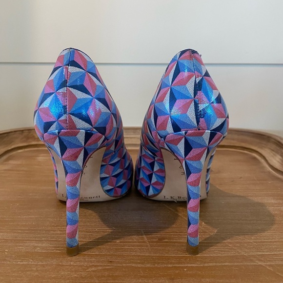 LK Bennett Geometric Heels - Picture 3 of 7